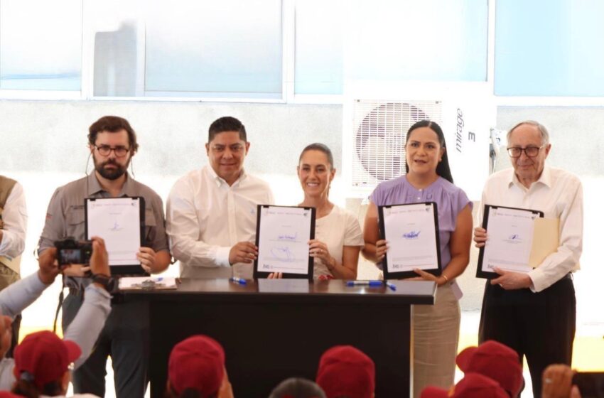 En SLP, la Secretaría de Bienestar y el IMSS-Bienestar firman convenio de colaboración para el programa Salud Casa por Casa