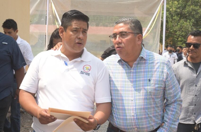 Gobierno De Soledad Inicia Techado Escolar En Telesecundaria “Julián Carrillo”; Docentes Y Madres De Familia Agradecen