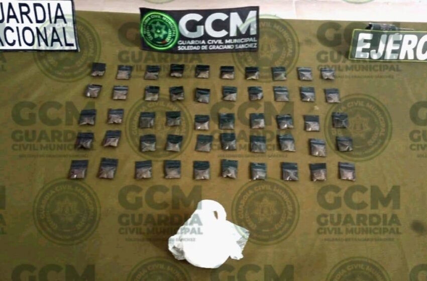 Aseguradas 50 dosis de metanfetaminas por guardia civil de soledad, en operativo “bomi”