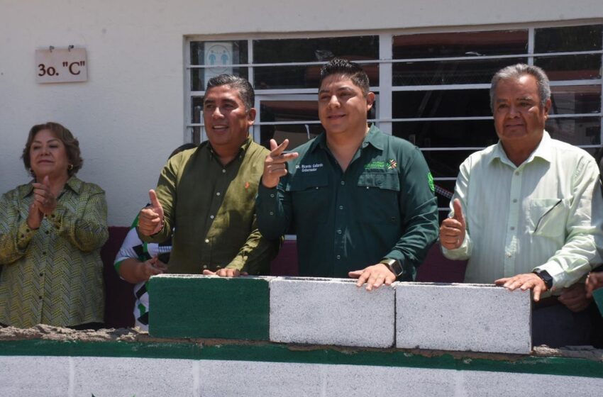 Ricardo Gallardo Y Juan Manuel Navarro Impulsan Más Educación De Calidad Con Reconstrucción De Escuela Rural En Soledad