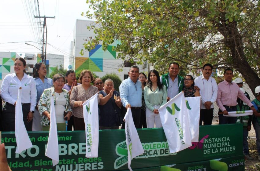 En Pavón, Navarro Muñiz Arranca Construcción Del Primer “Centro Libre” En Slp, Para La Atención Integral De Mujeres