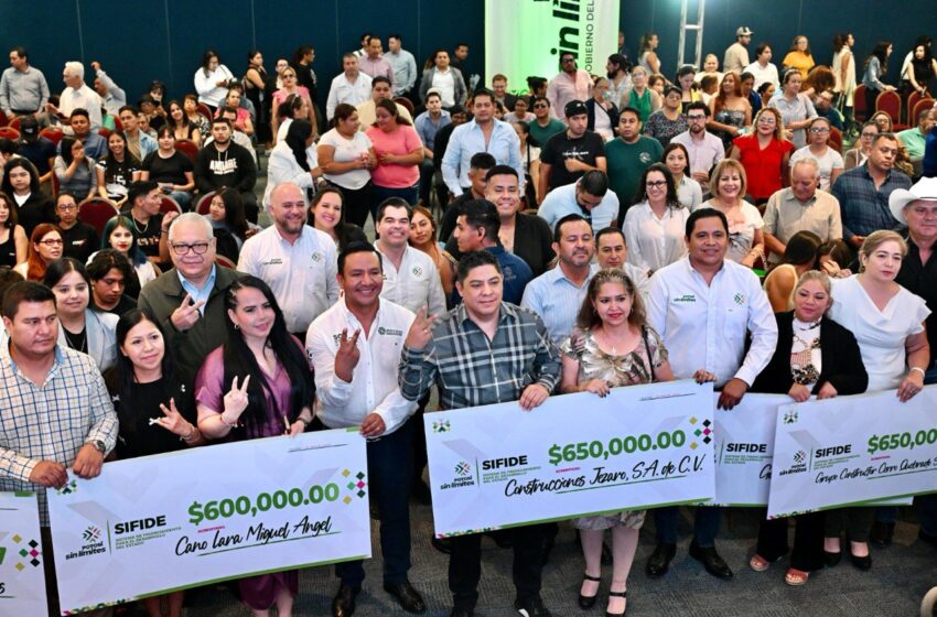 Con 3500 Millones De Pesos, Ricardo Gallardo Impulsa El Emprendimiento Potosino