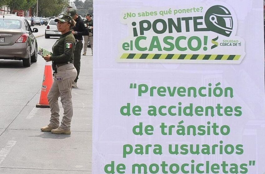 Seguridad Vial De Soledad Arranca Campaña De Concientización Y Medidas Preventivas En Motociclistas