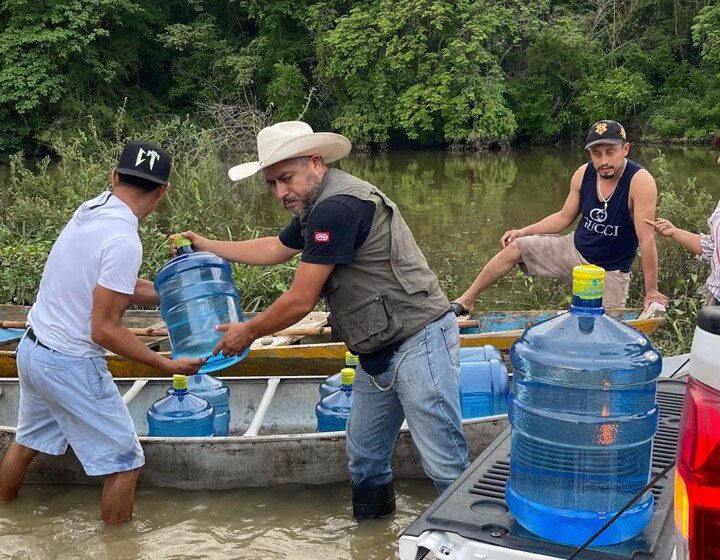 Protección Civil estatal atiende contingencia en La Huasteca