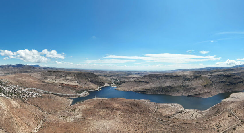  Presa Del Peaje Con Buen Nivel De Captación Tras Lluvias En Slp