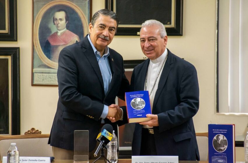 UASLP dona obra intelectual del padre Joaquín Antonio Peñalosa al Seminario Guadalupano Josefino
