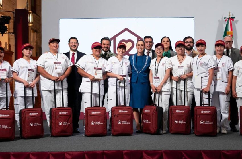 Presidenta Claudia Sheinbaum Encabeza El Arranque Nacional Del Programa Salud Casa Por Casa