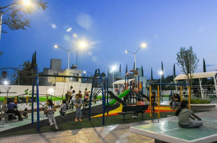 Parques Urbanos Integrales Y Bien Iluminados Ofrecen A Familias Soledenses Paz Y Seguridad Para Su Desarrollo