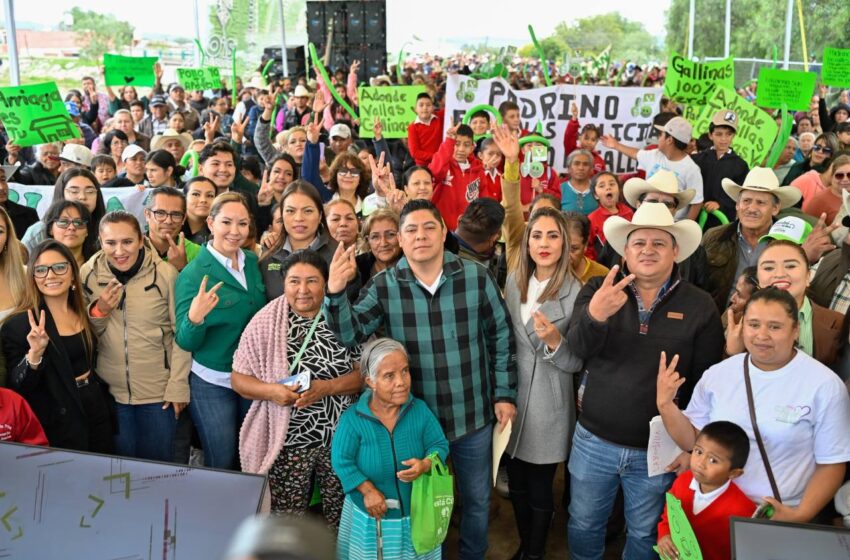 Gallardo anuncia 100 mil apoyos para familias afectadas por huracán Erick en SLP