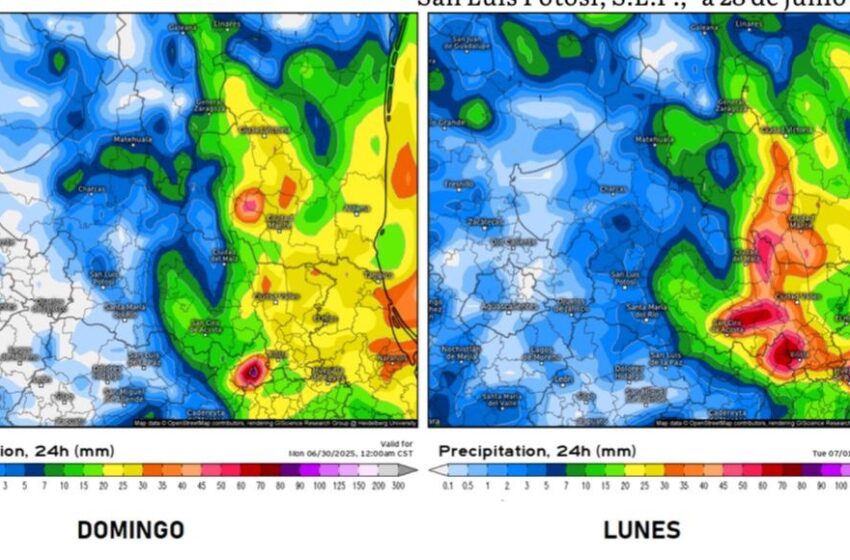 Gobierno Alerta Por Lluvias Y Tormentas Fuertes En La Huasteca Y Región Media