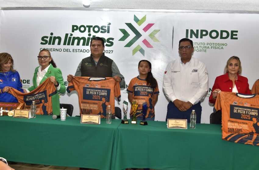 San Luis será sede del Campeonato Nacional de Atletismo Master