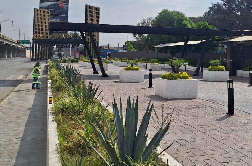 CONTINÚA RESCATE DE ESPACIOS PÚBLICOS CON LABORES DE LIMPIEZA INTEGRAL EN SOLEDAD