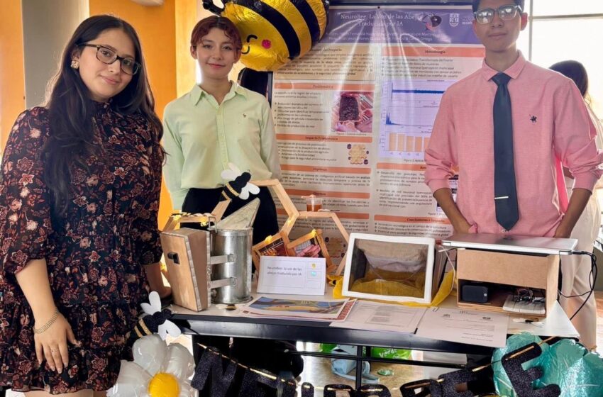  Estudiantes de la UAMRA-UASLP ganan medalla en final internacional Infomatrix Iberoamérica 2025 con proyecto sobre apicultura