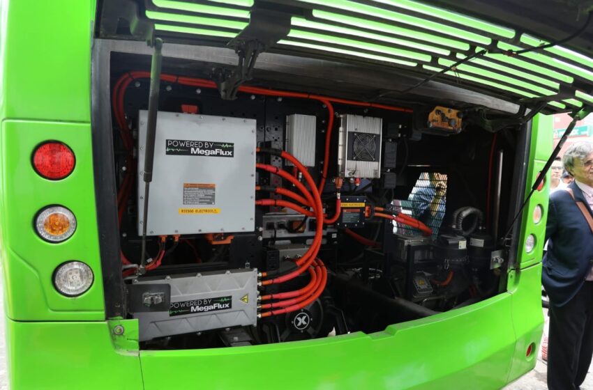 TRANSPORTE PÚBLICO AVANZA HACIA LA ELECTROMOVILIDAD EN SLP