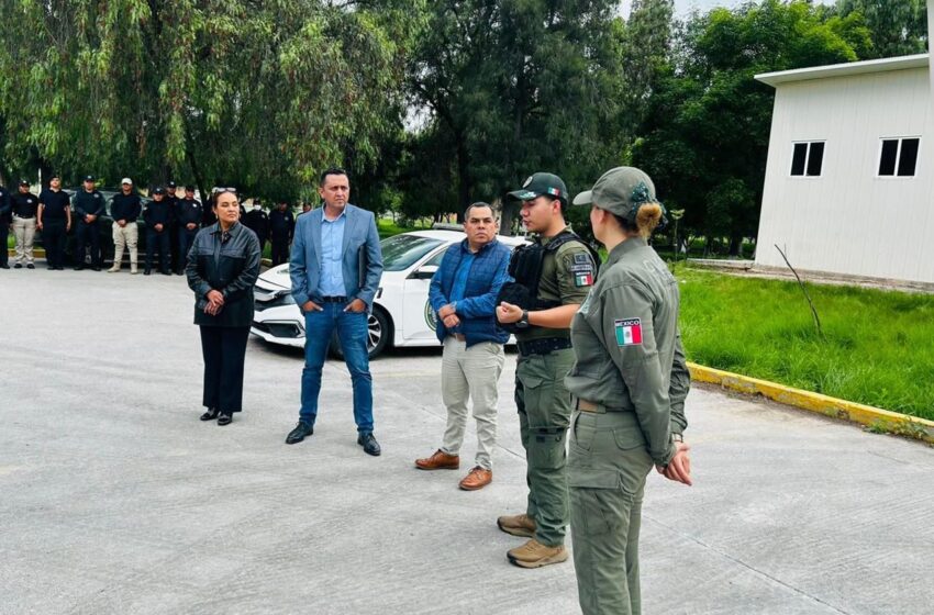  Gobierno de San Luis Potosí refuerza la formación de la Guardia Civil Estatal