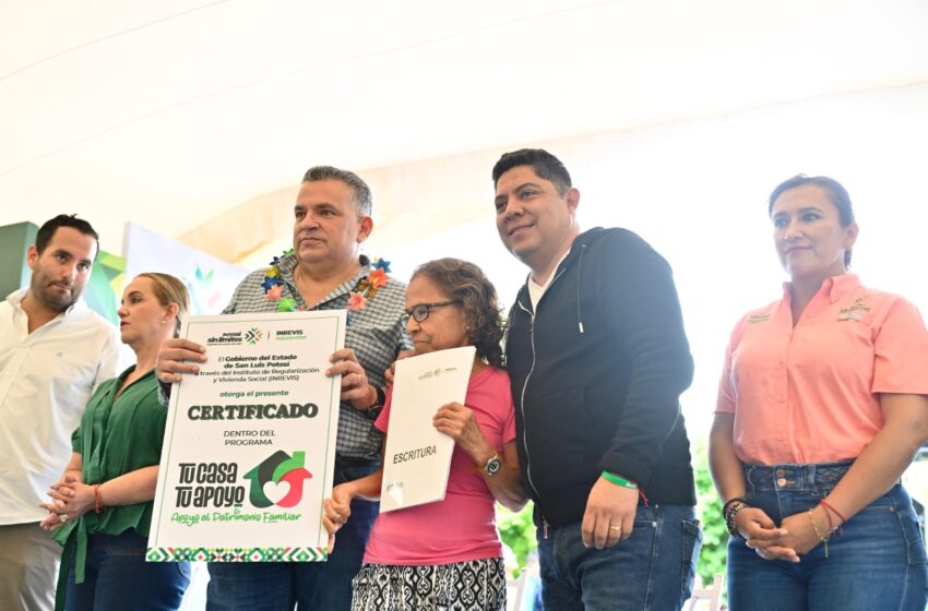 PROGRAMAS INÉDITOS DEL GOBIERNO ESTATAL CAMBIAN LA VIDA DE POTOSINOS