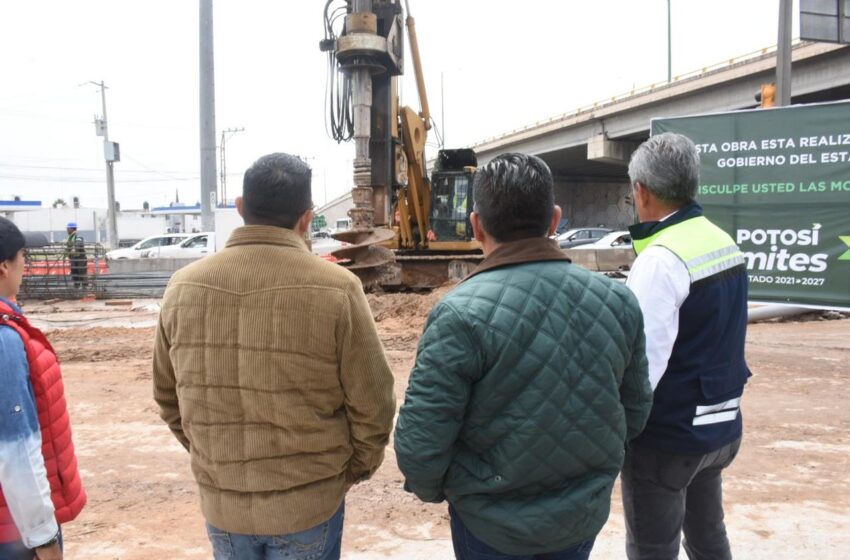  NAVARRO MUÑIZ CELEBRA MÁS DESARROLLO Y MEJOR MOVILIDAD PARA SOLEDAD, CON CONSTRUCCIÓN DE PUENTE VEHICULAR EN EL CIRCUITO POTOSÍ
