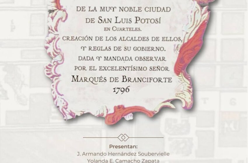  Presentarán Libro Sobre Ordenanzas De 1796 En El Archivo Histórico
