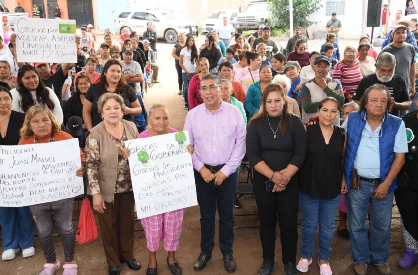 Juan Manuel Navarro, Un Alcalde Que Nos Escuchó: Beneficiarios De La Colonia División Del Norte