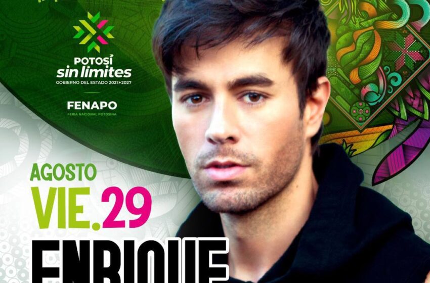 Enrique Iglesias Encenderá La Fenapo 2025