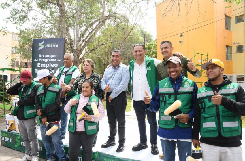 Juan Manuel Navarro Pone En Marcha Programa De Empleo Temporal Y Rehabilitación Urbana En Colonias De Soledad