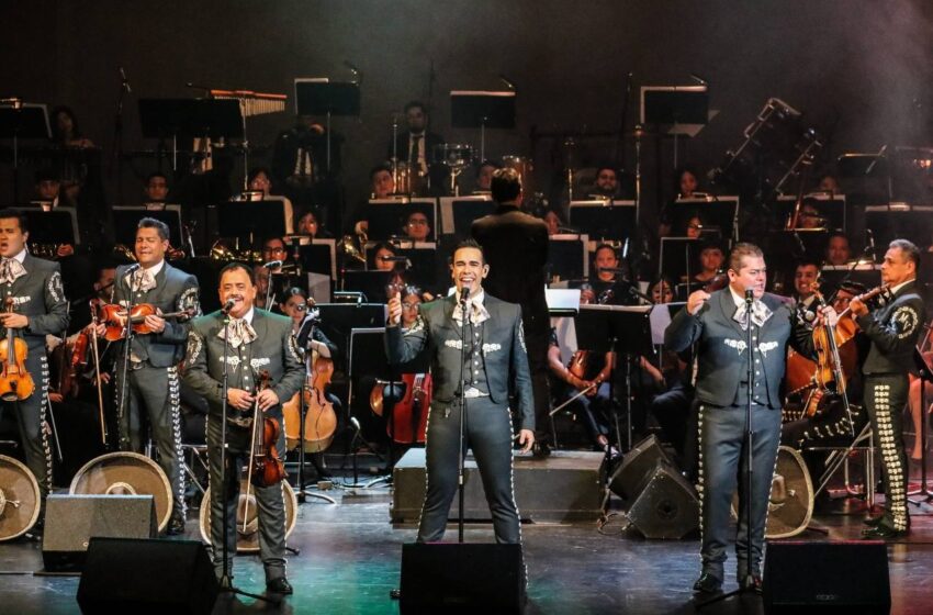 UASLP celebró el 15 aniversario del CC200 con sabor a México, al presentar el espectáculo “Mariachi Vargas de Tecalitlán Sinfónico”