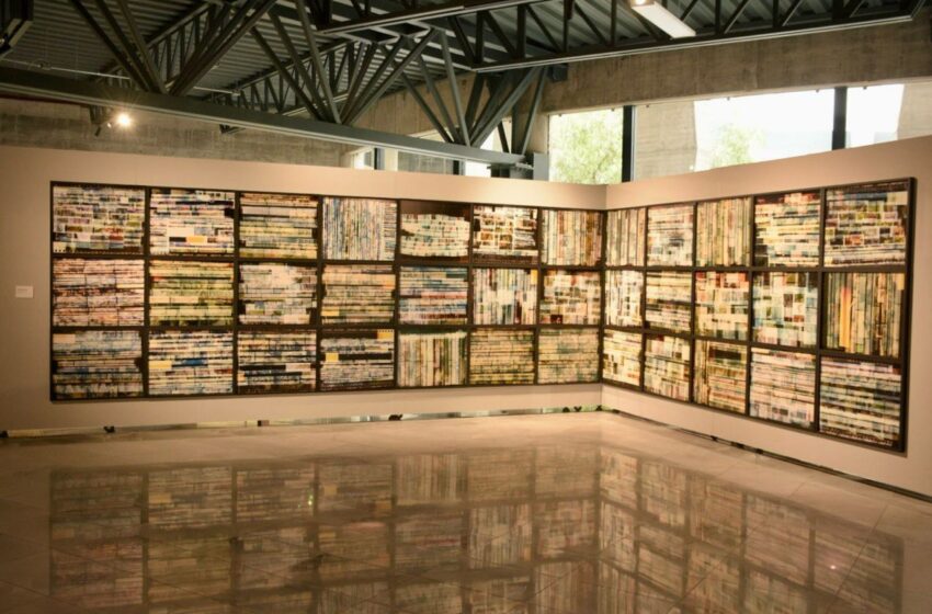 La memoria entre capas: la artista iraní Shadi Yousefian expone en el MUNI UASLP