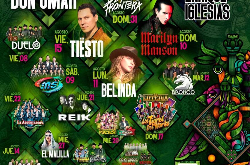 ¡Ya está aquí el cartel oficial de la Fenapo! 🔥🎡
