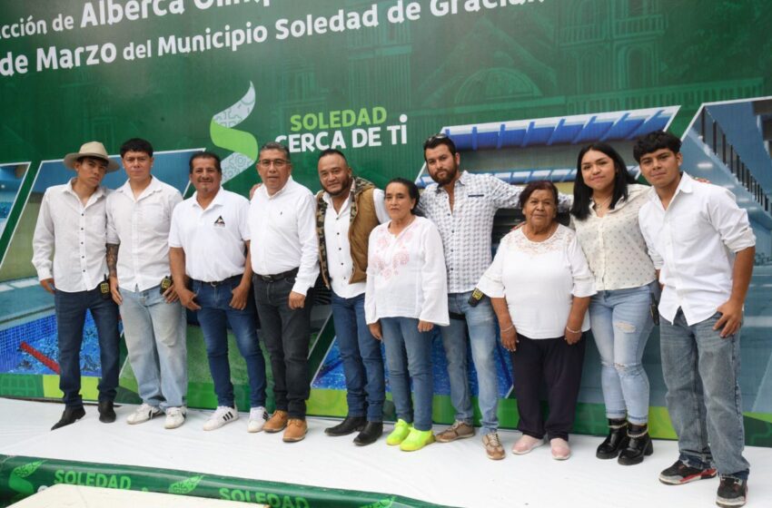Municipio De Soledad Inicia Etapa De Crecimiento Social Con Nueva Alberca Olímpica: Beneficiarios