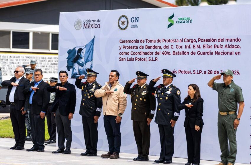 COORDINACIÓN SIN LÍMITES FORTALECE LA PAZ Y LA GOBERNABILIDAD EN SAN LUIS