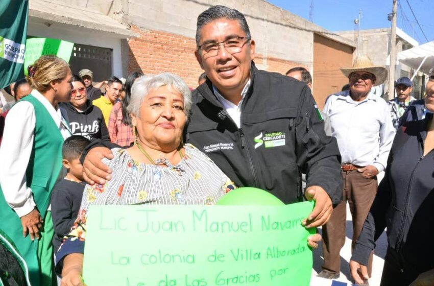  GOBIERNO MUNICIPAL DE SOLEDAD INICIA PAVIMENTACIÓN DE DOS CALLES MÁS CON CONCRETO HIDRÁULICO