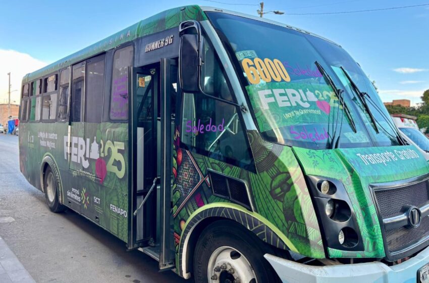  GRAN RESPUESTA DE FAMILIAS SOLEDENSES AL TRANSPORTE GRATUITO HASTA LA FENAPO