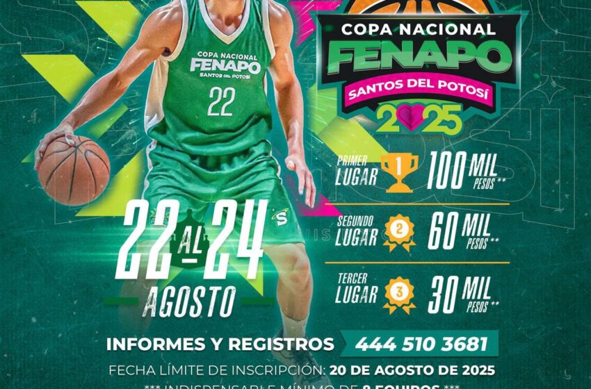 San Luis organiza Copa Nacional Fenapo Santos del Potosí