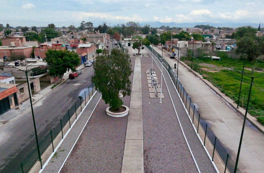 PARQUE LINEAL EN SOLEDAD DE GRACIANO SÁNCHEZ: CENTRO RECREATIVO DE PRIMER NIVEL