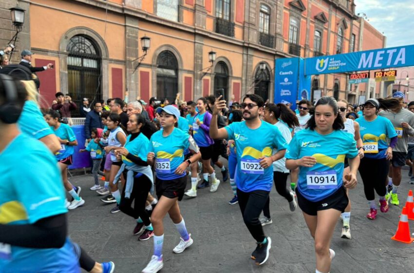  Este lunes abrieron inscripciones para el Medio Maratón UASLP 2025