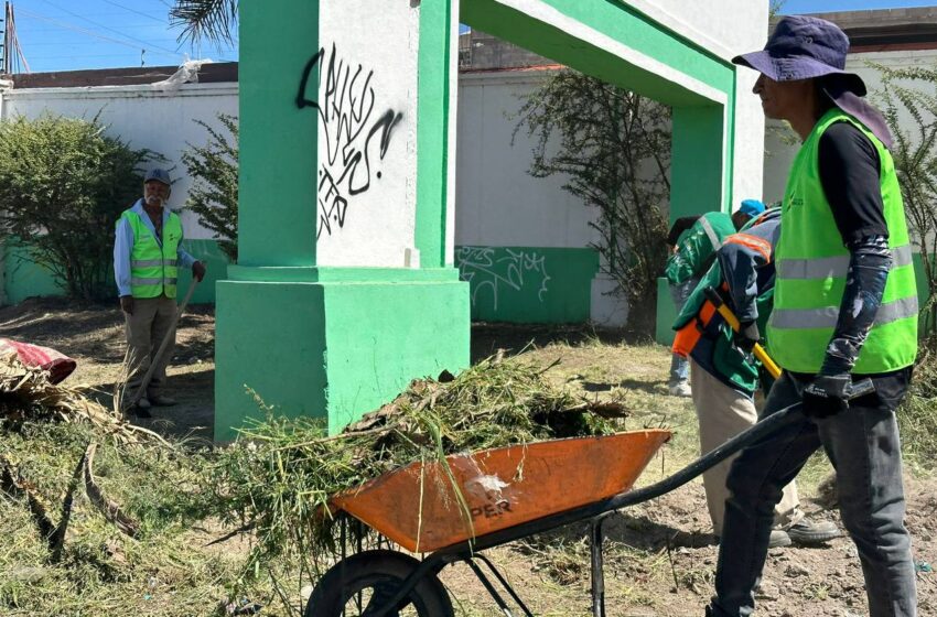  SERVICIOS MUNICIPALES DE SOLEDAD REFUERZA LIMPIEZA Y MANTENIMIENTO EN ESPACIOS CLAVE