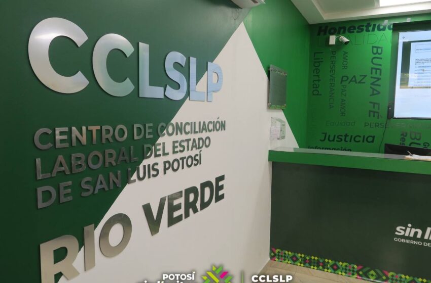 Centro de Conciliación Laboral recupera casi 25 millones de pesos a favor de trabajadores potosinos