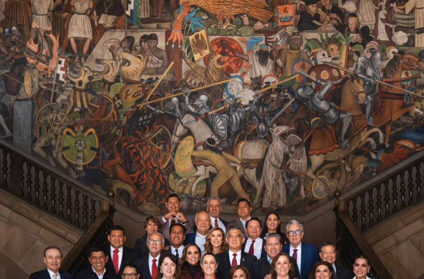  Ricardo Gallardo y Claudia Sheinbaum refuerzan federalización de servicios de salud en San Luis Potosí