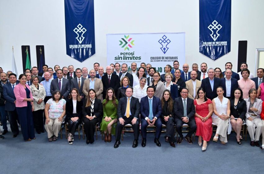  San Luis Potosí blinda trámites notariales con sello digital y código QR