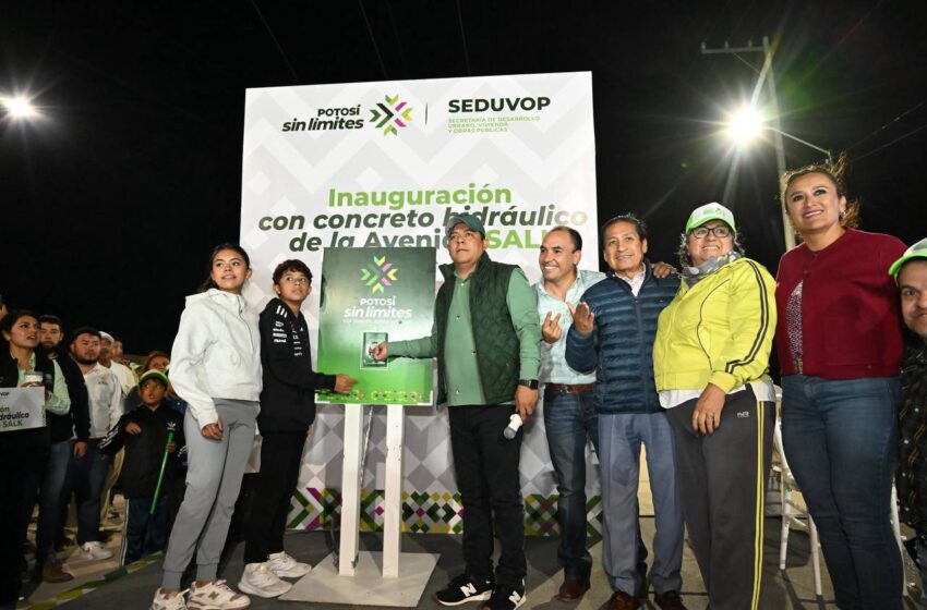  ENTREGA RICARDO GALLARDO PROLONGACIÓN SALK PARA UNA MOVILIDAD SIN LÍMITES