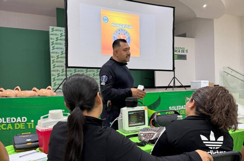 CULMINA CURSO DE CAPACITACIÓN DE PERSONAL MÉDICO DEL AYUNTAMIENTO DE SOLEDAD