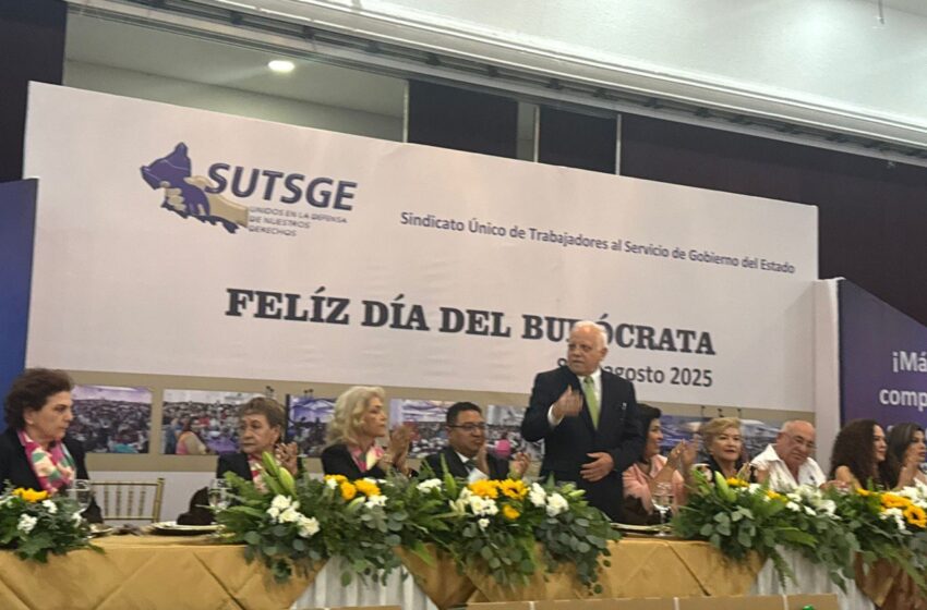 GOBIERNO DEL ESTADO RESPALDA A BURÓCRATAS