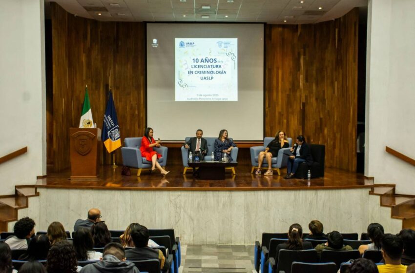  UASLP CELEBRA UNA DÉCADA DE LA LICENCIATURA EN CRIMINOLOGÍA CON ACTIVIDADES ACADÉMICAS Y CULTURALES