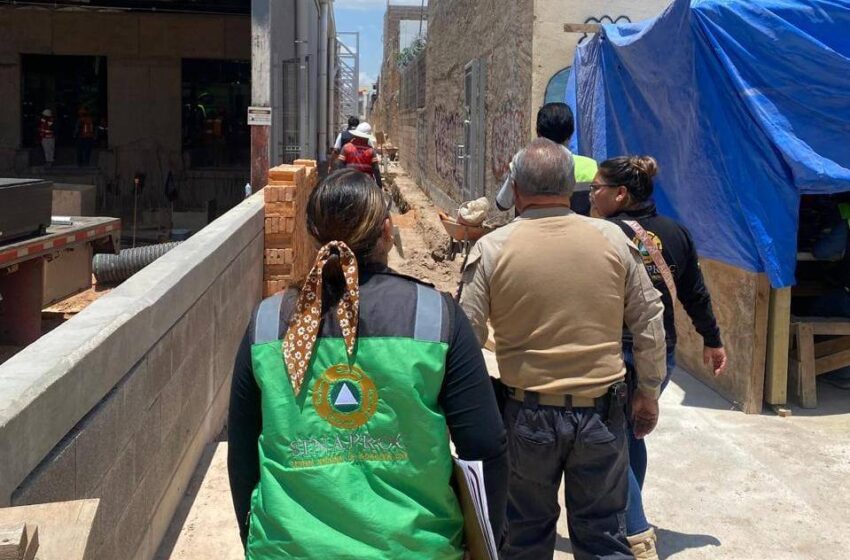 PROTECCIÓN CIVIL DE SOLEDAD VERIFICA CUMPLIMIENTO DE NORMAS PREVENTIVAS EN PLAZA “LAS HUASTECAS”