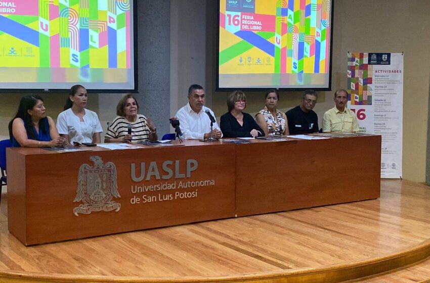  UASLP impulsa la lectura con la 16 Feria Regional del Libro en Matehuala