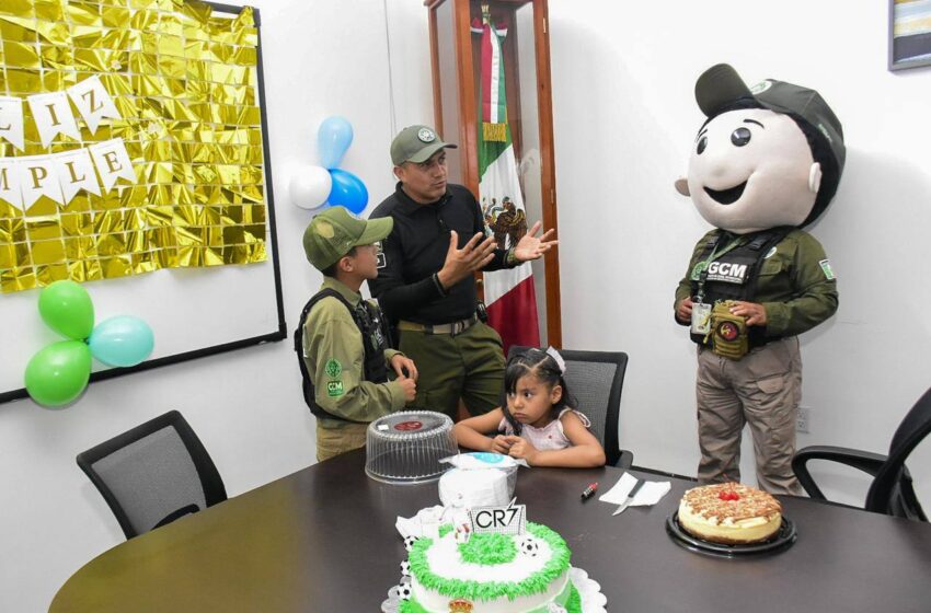 JOHAN DE 11 AÑOS DE EDAD SE CONVIRTIÓ EN COMISARIO HONORARIO DE LA GUARDIA CIVIL DE SOLEDAD