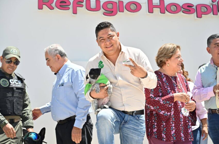RICARDO GALLARDO IMPULSA LA PROTECCIÓN ANIMAL CON REFUGIO Y HOSPITAL “HUELLITAS”