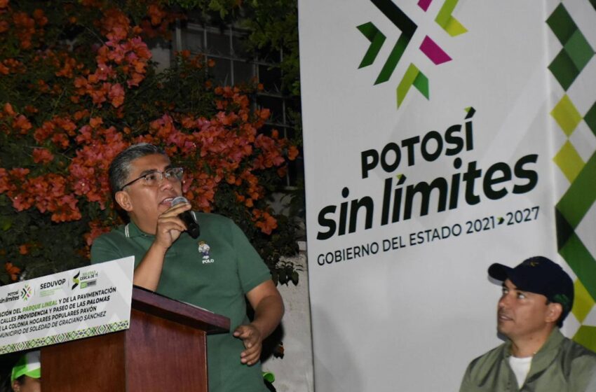 ESTE LUNES, JUAN MANUEL NAVARRO ENTREGARÁ GRAN PARQUE Y PURIFICADORA GRATUITA EN VILLAS DEL SOL