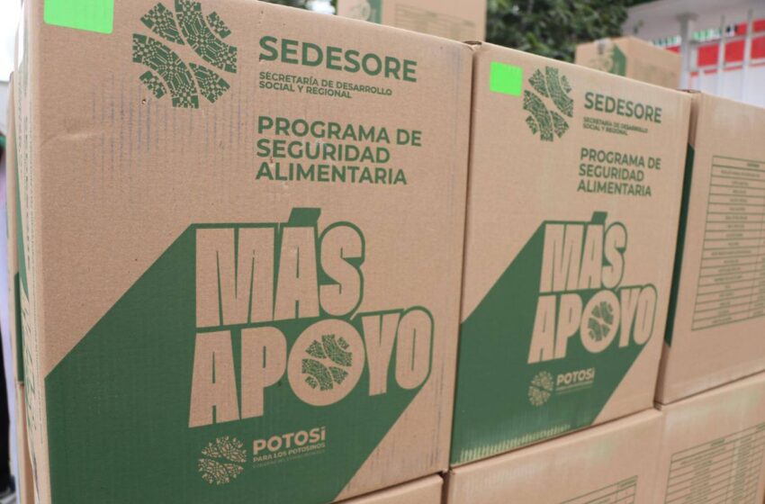  Avanza entrega del programa Seguridad Alimentaria en más del 70% del estado