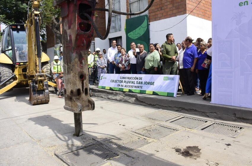 COMERCIANTES DE AV. ACCESO NORTE RECONOCEN COMPROMISO DEL ALCALDE CON INICIO DE COLECTOR PLUVIAL